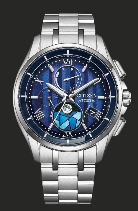 Atomic ブルースターパワーウッドコアPOWERED TITANIUM ATTESA Atomic Timekeeping / Super Titanium™ – Crestwood Jewelers
