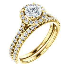 Diamond Halo 1 Carat Engagement Ring - Crestwood Jewelers