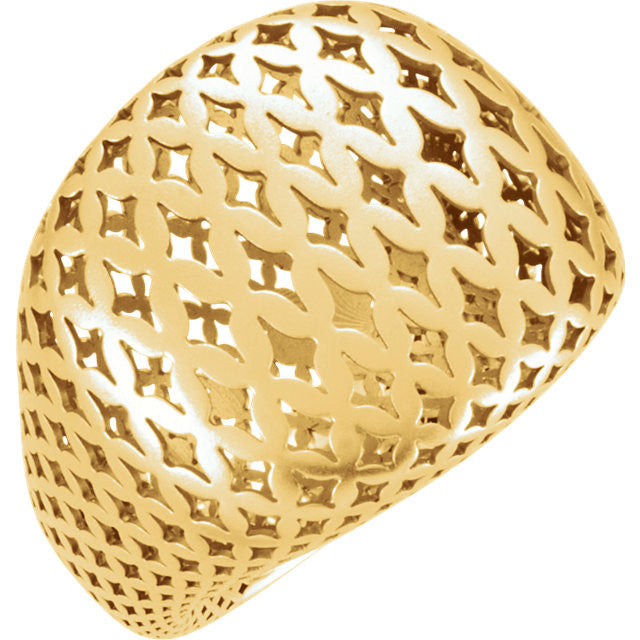 14K Pierced Style Fashion Ring - Crestwood Jewelers