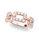 14K 3/4CT LAB GROWN DIAMOND LINK FASHION RING