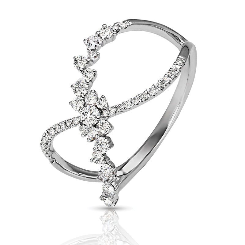 Couture 14K 3/8 Carat Diamond Statement Ring