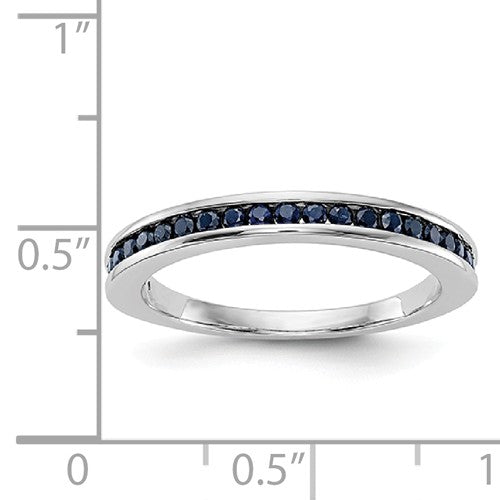 14k Sapphire Band - Crestwood Jewelers