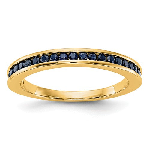 14k Sapphire Band - Crestwood Jewelers