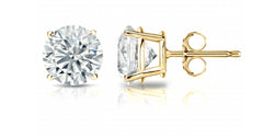 14KY 4CTTW Lab Grown Diamond Stud Earrings - Crestwood Jewelers