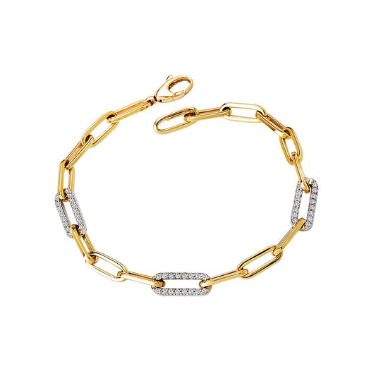 Tesoro Ladies Fashion Diamond Bracelet