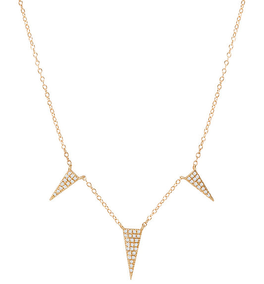 Tesoro 14K Diamond Fashion Necklace - Crestwood Jewelers