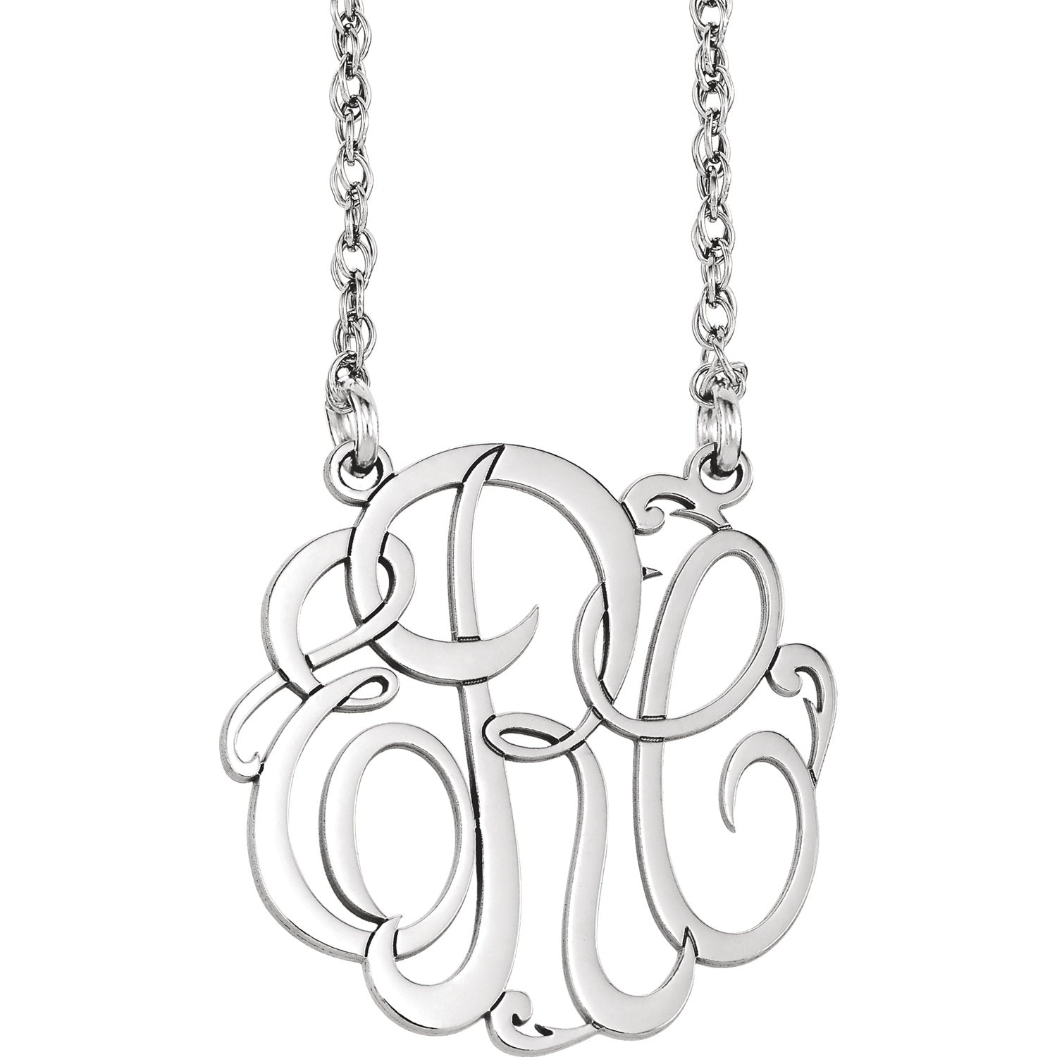 Monogram Necklace - Crestwood Jewelers