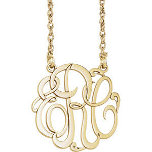 Monogram Necklace - Crestwood Jewelers