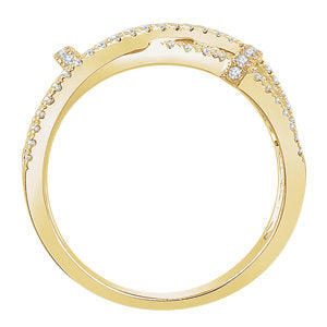 14K Yellow 1/2 CTW Diamond Ring - Crestwood Jewelers