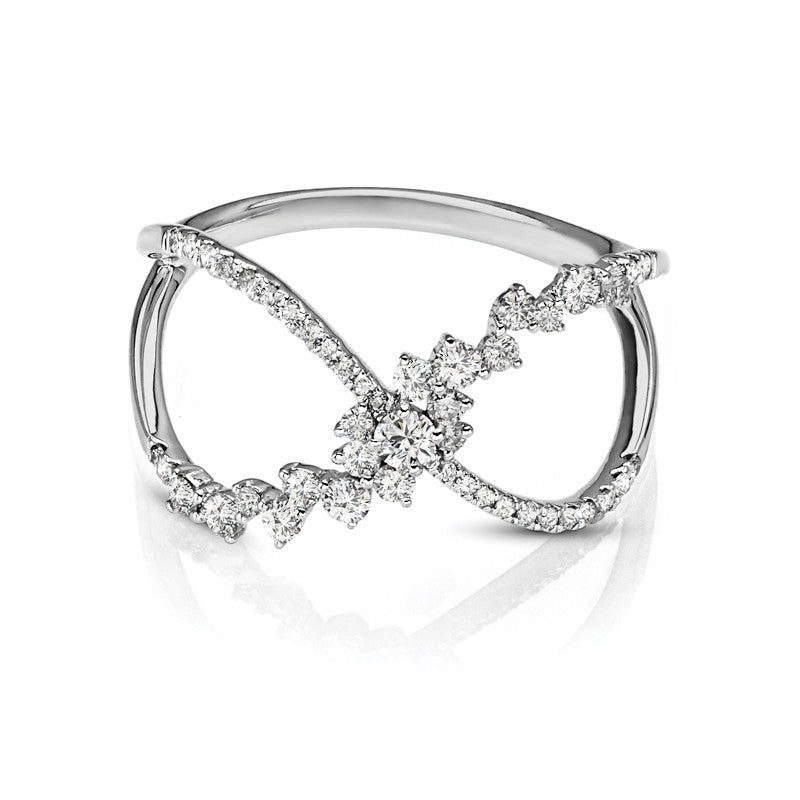 Couture 14K 3/8 Carat Diamond Statement Ring