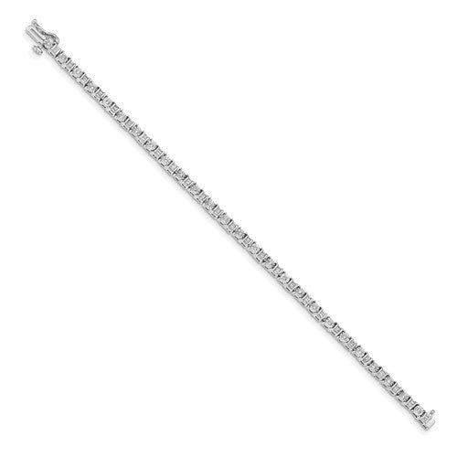 14k White Gold Diamond Bracelet - Crestwood Jewelers
