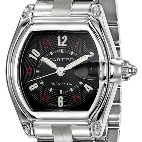Certified Pre-Owned Cartier Mens Roadster Watch - Crestwood Jewelers