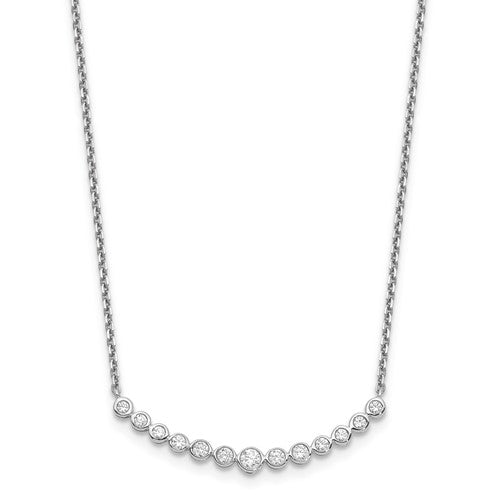 14k White Gold Diamond Necklace - Crestwood Jewelers