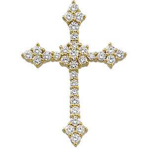 Diamond Cross Necklace - Crestwood Jewelers