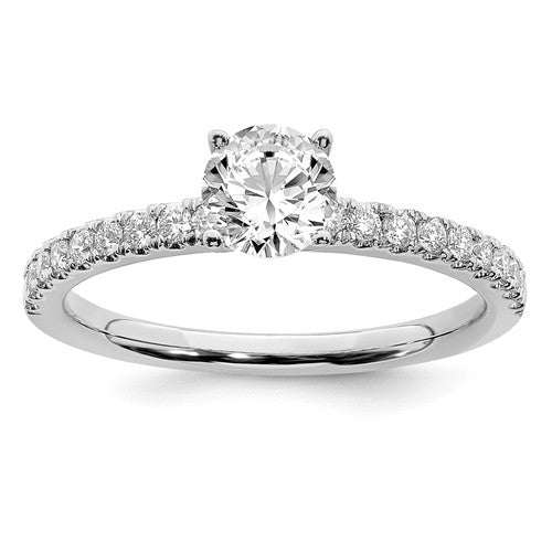 14KW Lab Grown Diamond Engagement Ring - Crestwood Jewelers