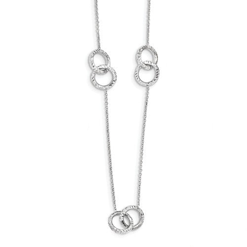 14K Gold Diamond Cut Polished Necklace - Crestwood Jewelers