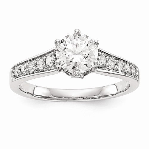 1.14CT. White Gold Diamond Engagement Ring - Crestwood Jewelers
